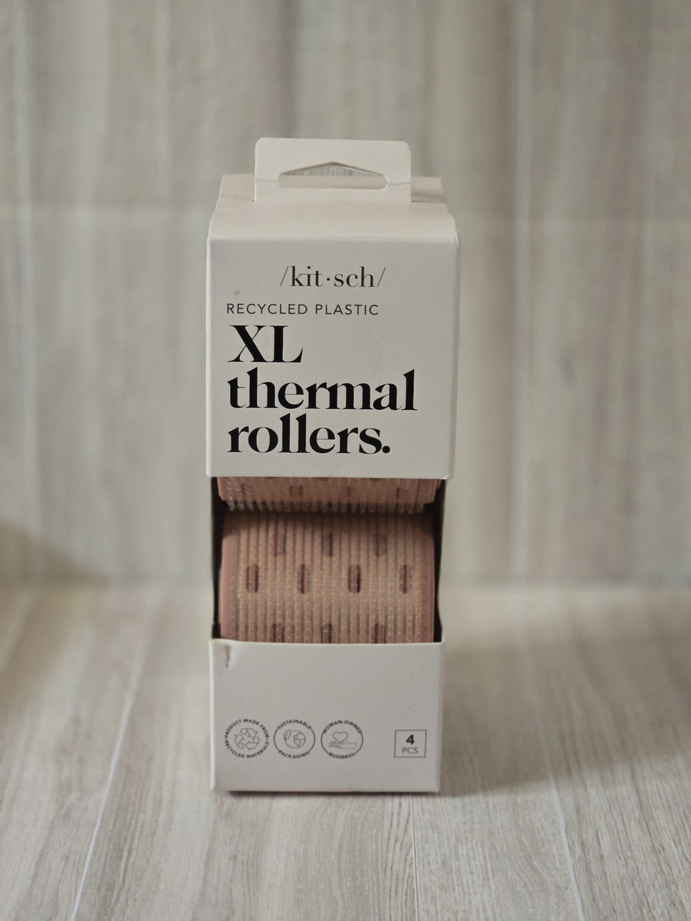Kitsch XL Thermal Rollers in Light Brown